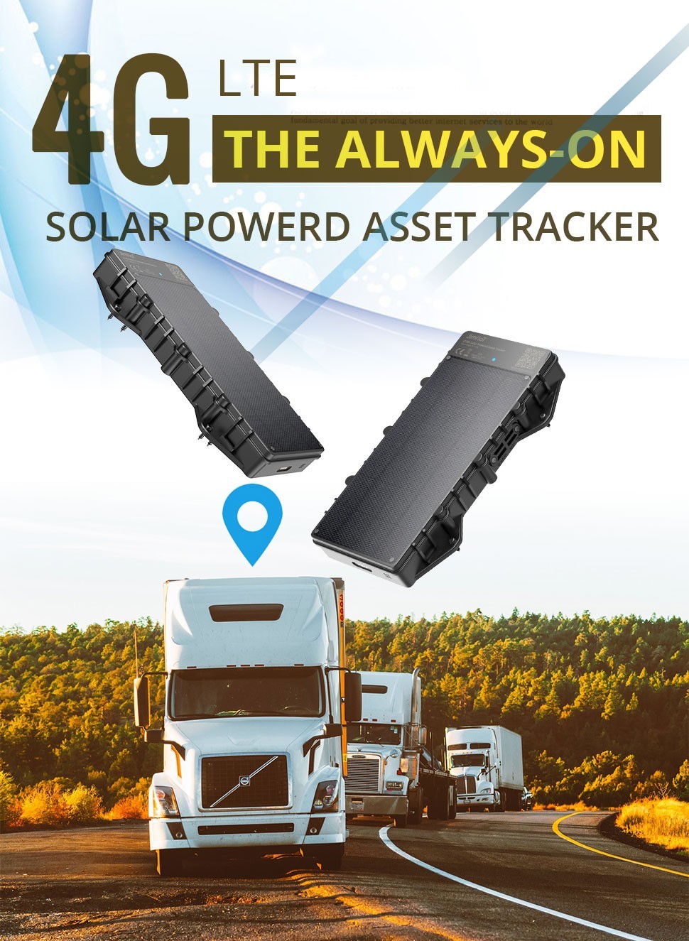 Ηλιακός εντοπιστής GPS 4G με GPS/WIFI/BDS/LBS + μπαταρία 10000mAh και προστασία IP67