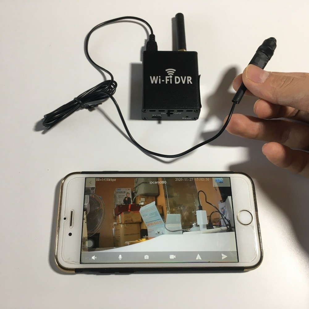 Μονάδα κατασκοπείας WiFi P2P Ζωντανή παρακολούθηση - κάμερα pinhole