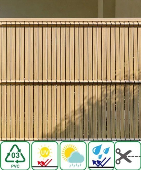πληρωτικό ξύλινου φράχτη pvc πλαστικές πηχάκια για διχτυωτό φράχτη