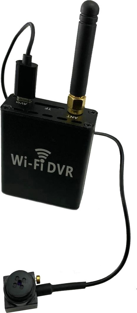 Κουμπιά κάμερες + μονάδα WiFi DVR για ζωντανή μετάδοση