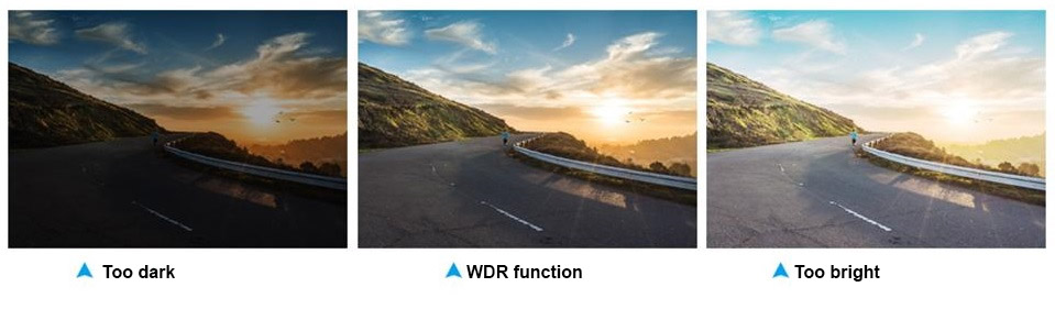 WDR - ευρύ δυναμικό εύρος - κάμερες αυτοκινήτου