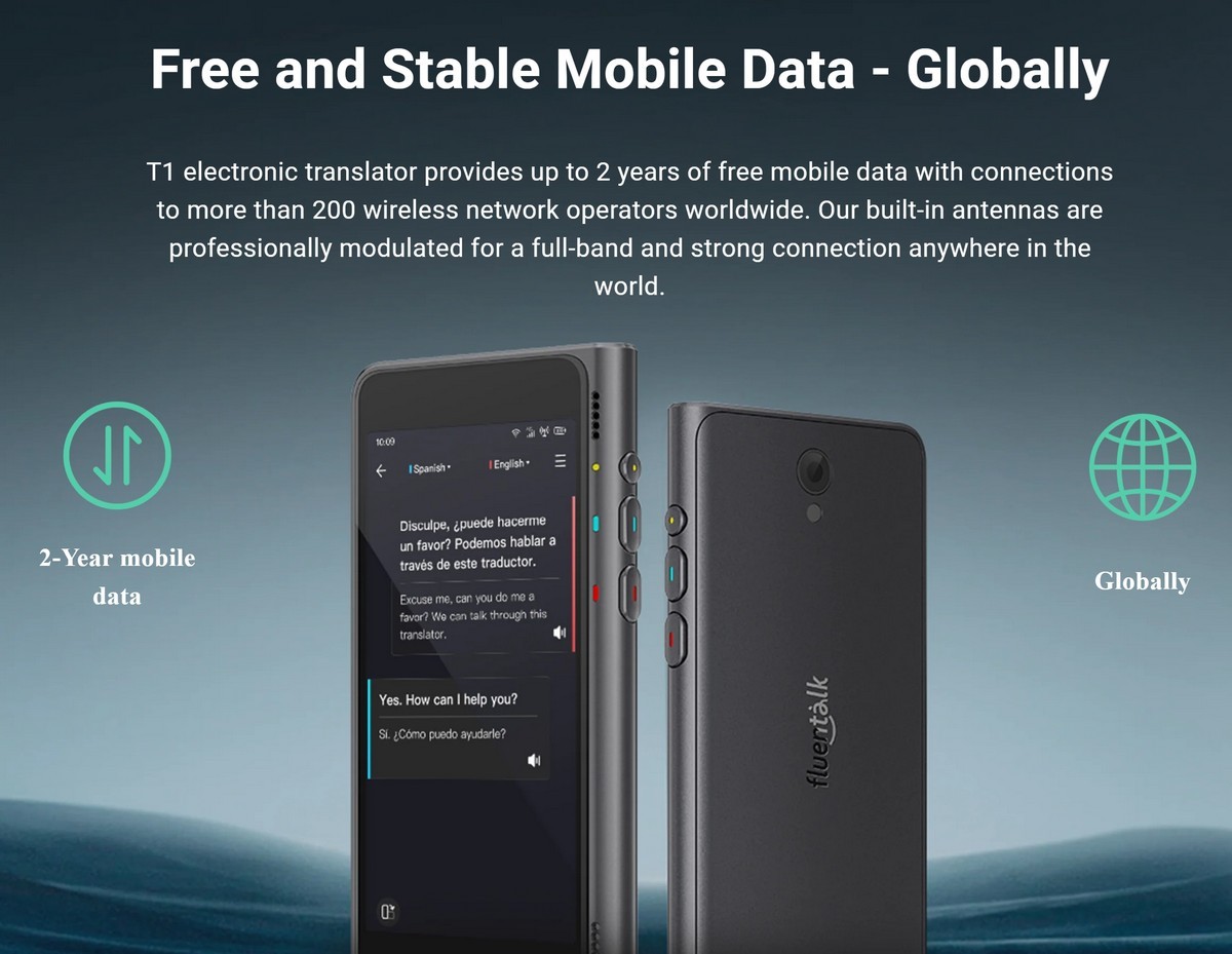 μεταφραστής - δωρεάν και σταθερά δεδομένα κινητής τηλεφωνίας - παγκοσμίως