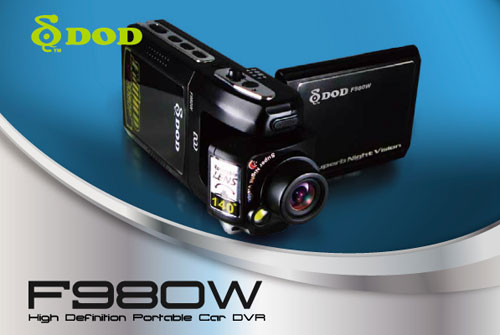 Ενσωματωμένη κάμερα στο αυτοκίνητο - DOD F980W
