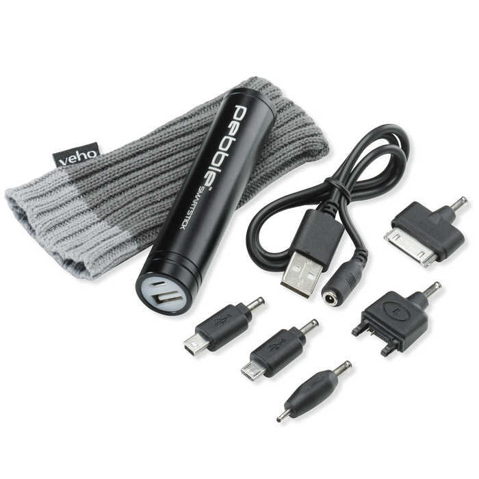Φορτιστής συσκευασίας Pebble SmartStick Black