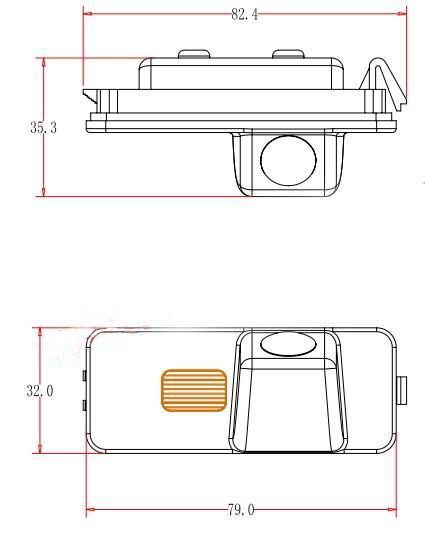 Κάμερα οπισθοπορείας για VW και Škoda Superb