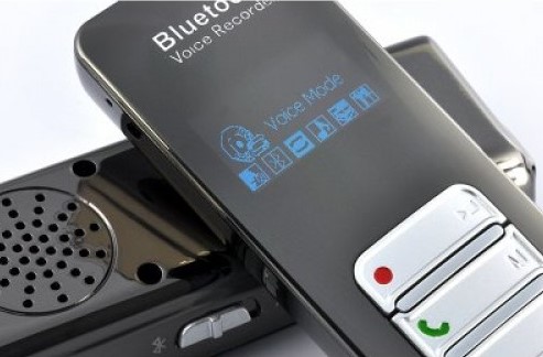 bluetooth συσκευή εγγραφής ήχου 8 GB