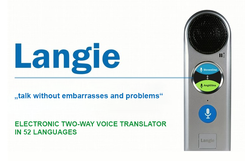 ηλεκτρονικός μεταφραστής φωνής langie