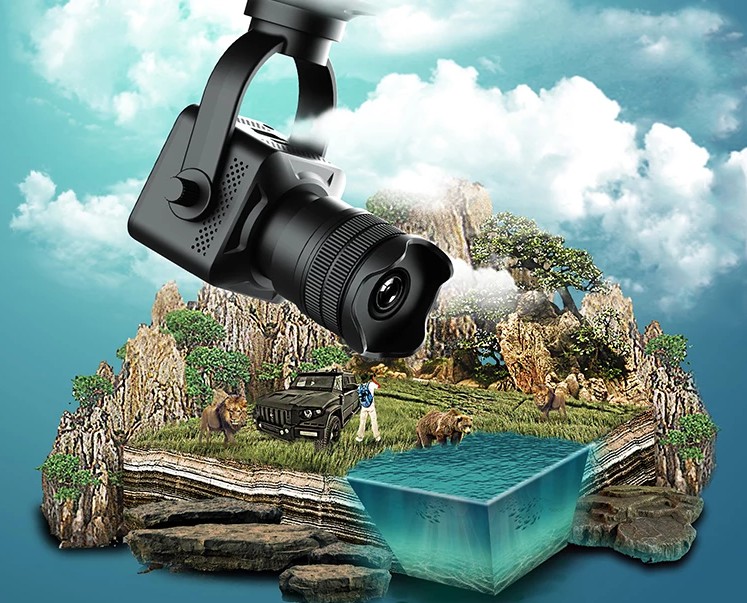 μίνι κατασκοπευτική κάμερα 360 μοιρών