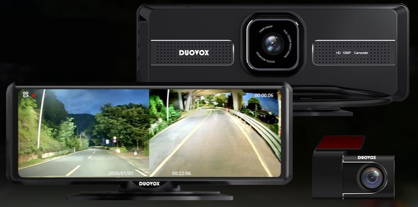 βιντεοκάμερα αυτοκινήτου duovox v9
