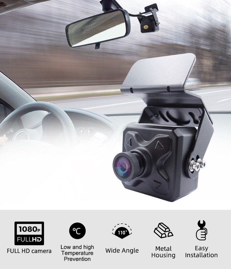 Εσωτερική κάμερα αυτοκινήτου FULL HD Φακός AHD 3,6 mm